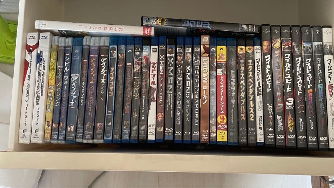 MARVEL X-Men ワイルドスピード ブルーレイ