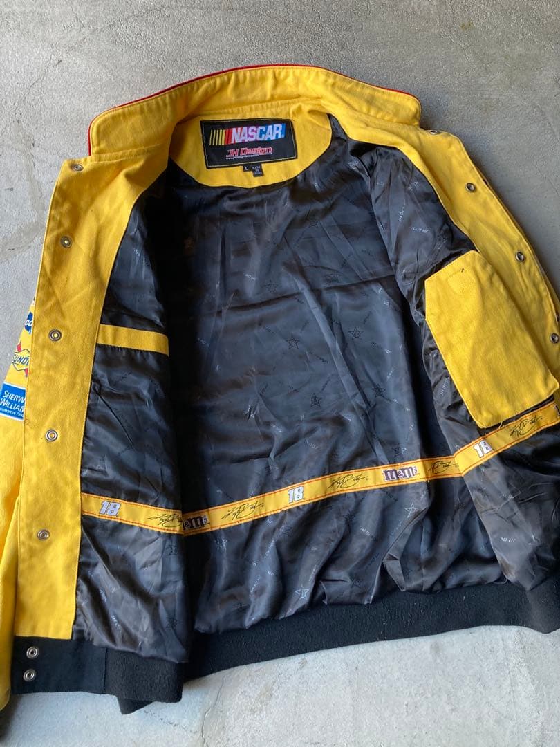 NASCAR ナスカー レーシングジャケット m&m’s L 限定モデル