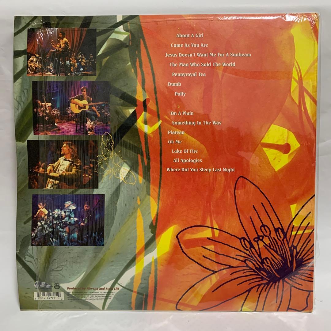 NIRVANA UNPLUGGED IN NEW YORK レコード