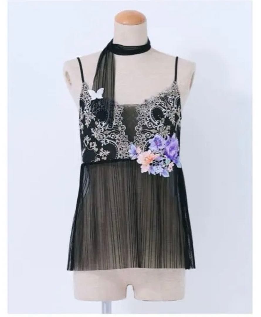 の*ん様 ワコール サルート 19G キャミソール Mサイズ BL 新品 店舗限