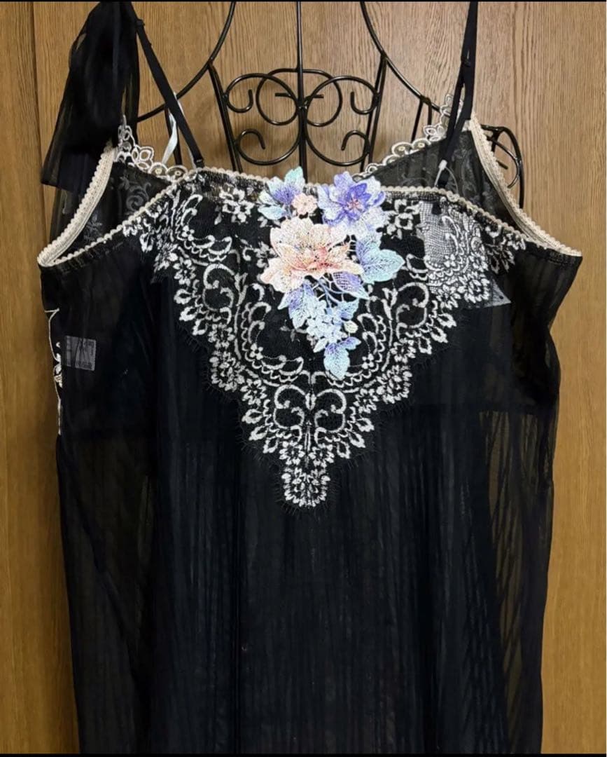 の*ん様 ワコール サルート 19G キャミソール Mサイズ BL 新品 店舗限