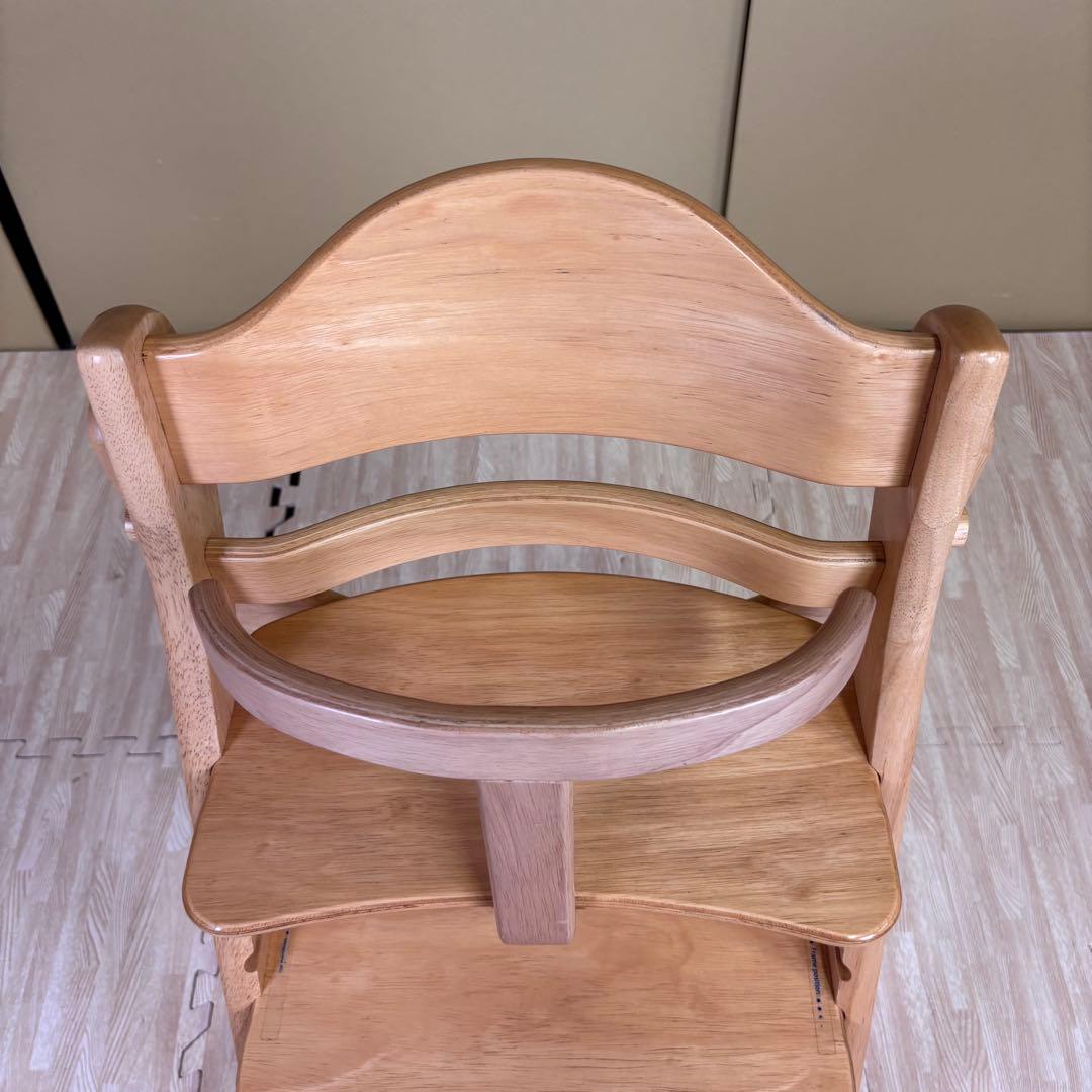 除菌清掃済　☆美品☆　大和屋　すくすくスリムフィットチェア　テーブル＆ガード付