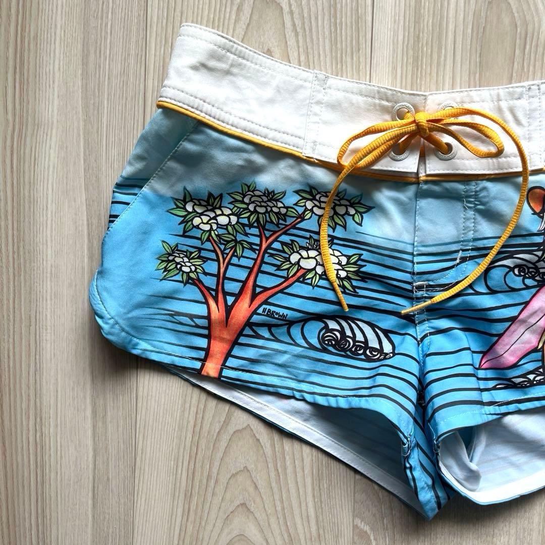 Rip Curl ビキニ3点セット Heather Brownイラスト 水着