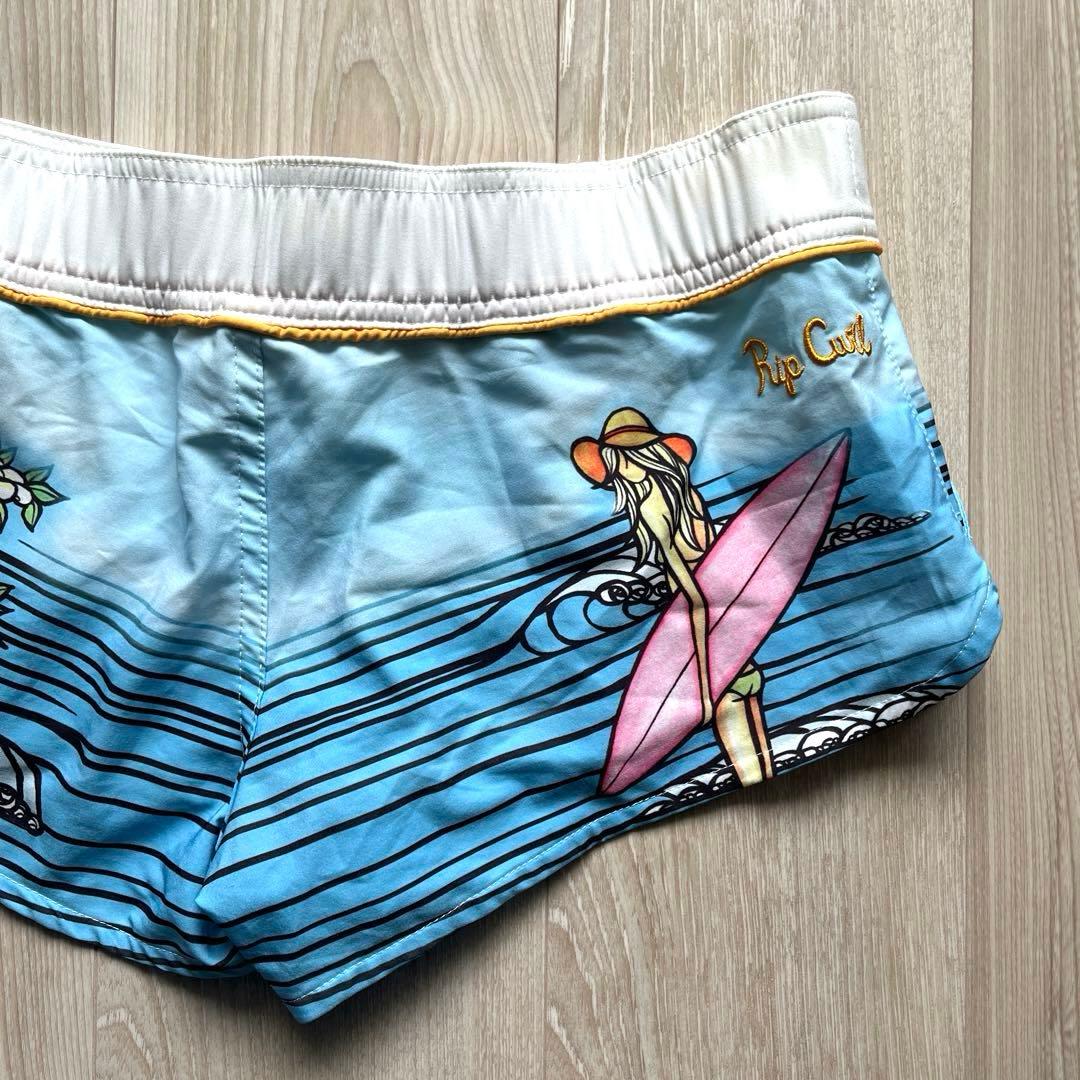 Rip Curl ビキニ3点セット Heather Brownイラスト 水着