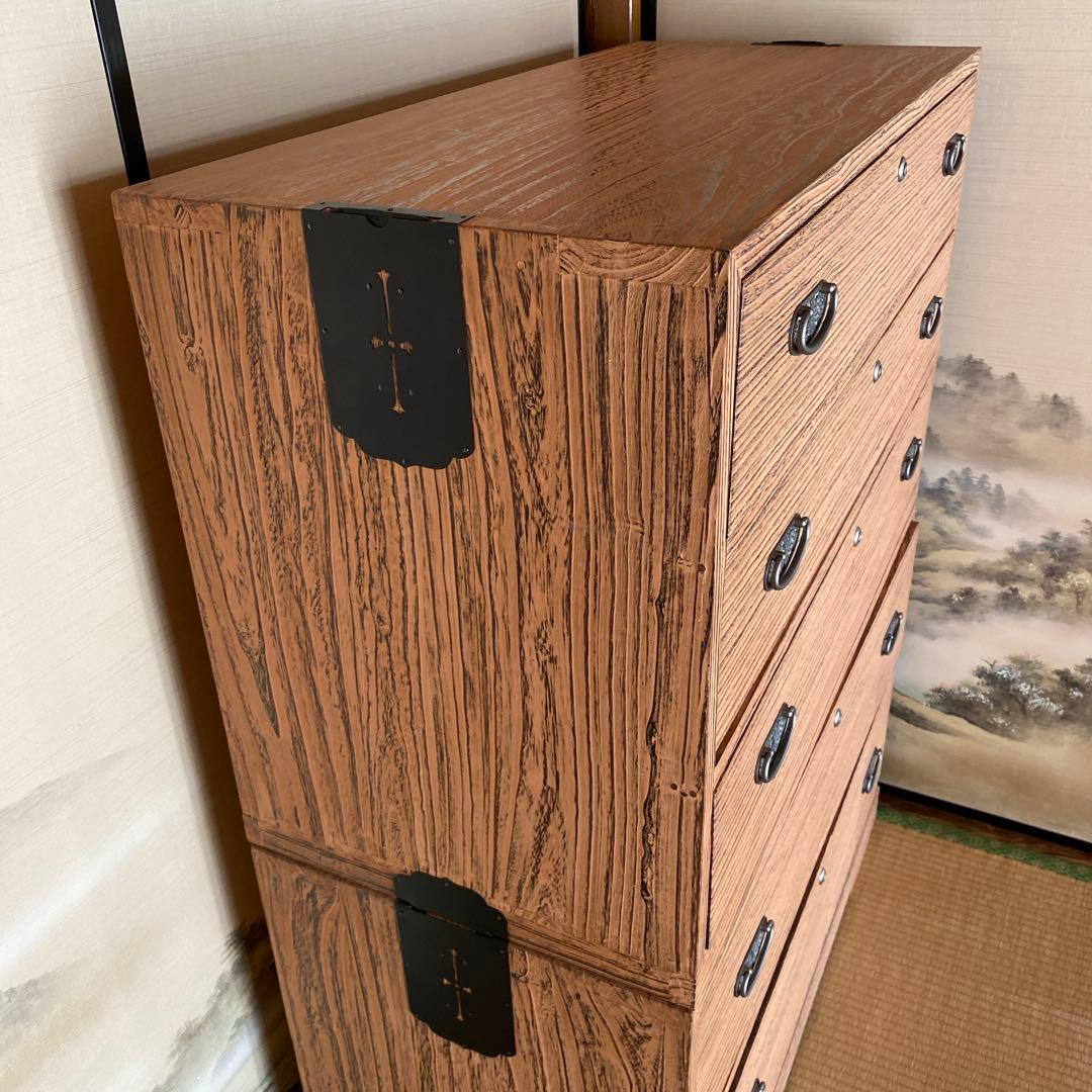 箪笥 婚礼箪笥 古道具 桐 収納家具 インテリア ①
