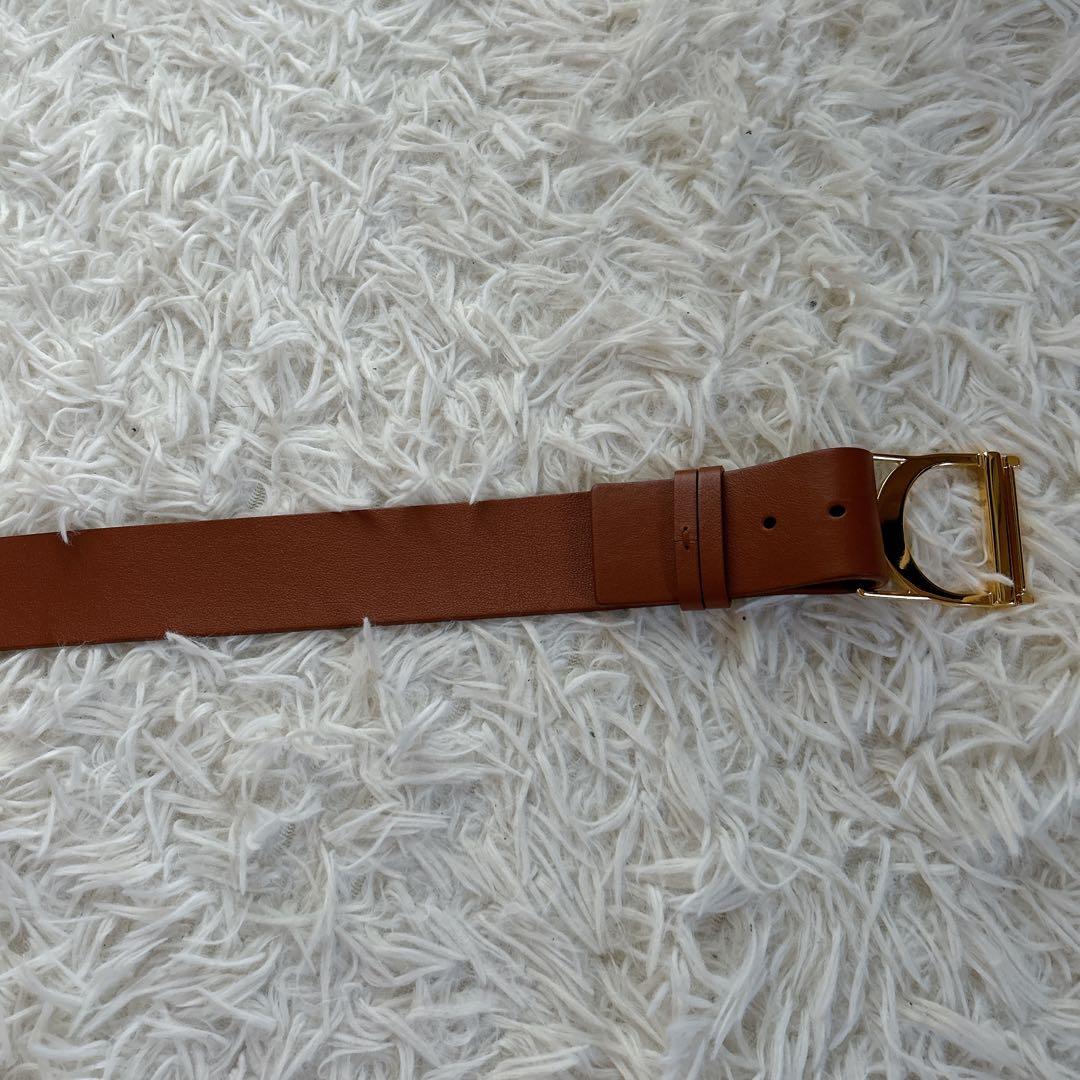 近年　極美品★クリスチャンディオール　ベルト　CD ロゴ　ゴールド金具