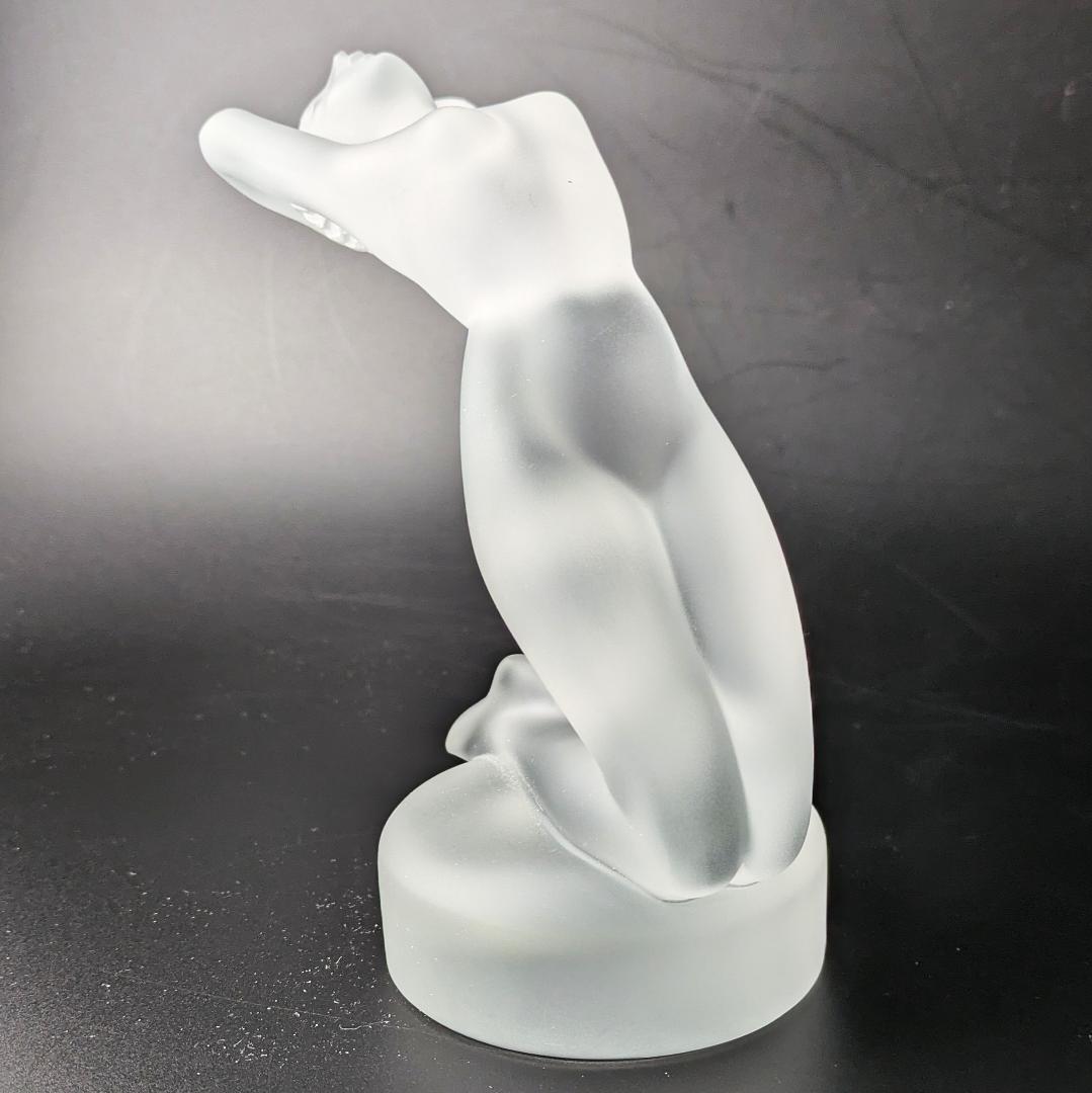 草*認様 ラリック カーマスコット 風の女神クリュシスカー美品 フランス アール