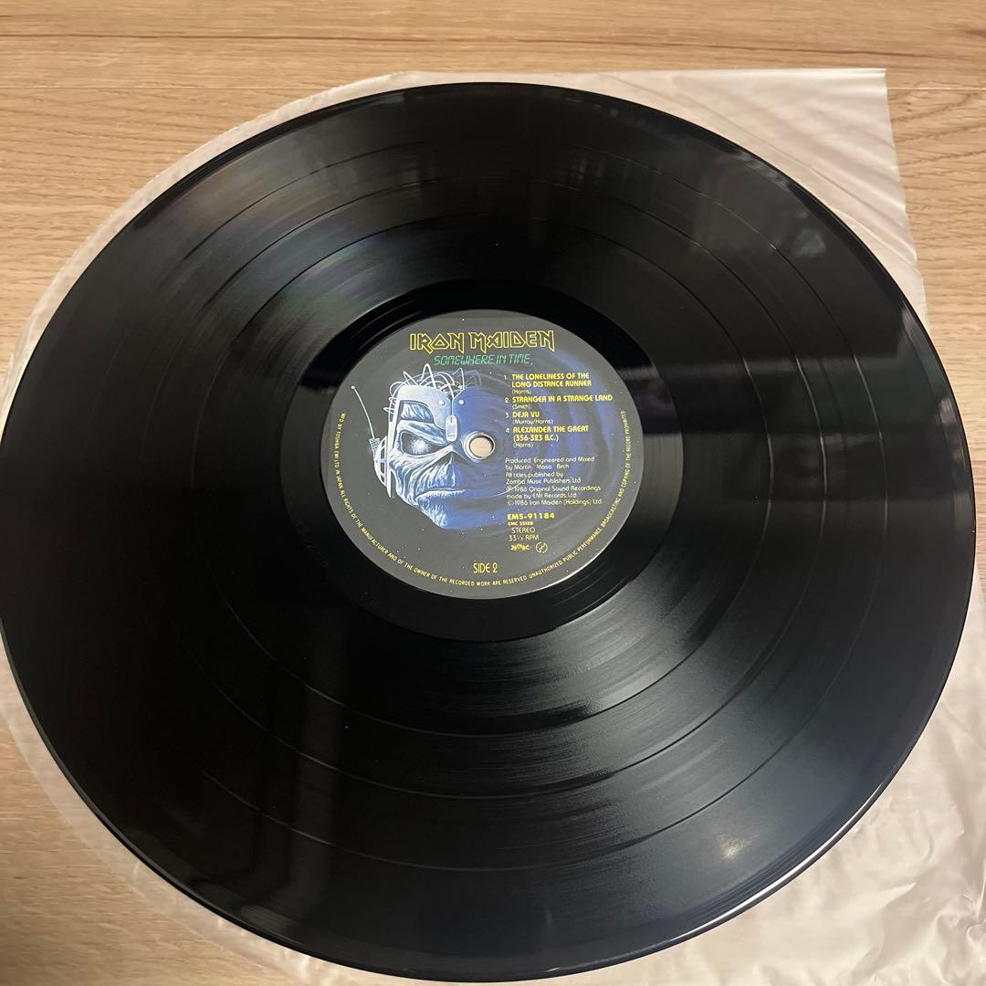 【美品】IRON MAIDEN / アイアン・メイデン サムホエア・イン・タイム