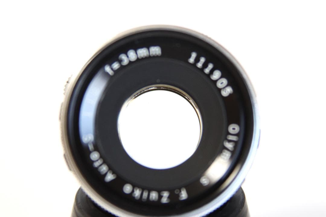 フィルムカメラ OLYMPUS PEN F F.Zuiko Auto-S 38mm F1.8