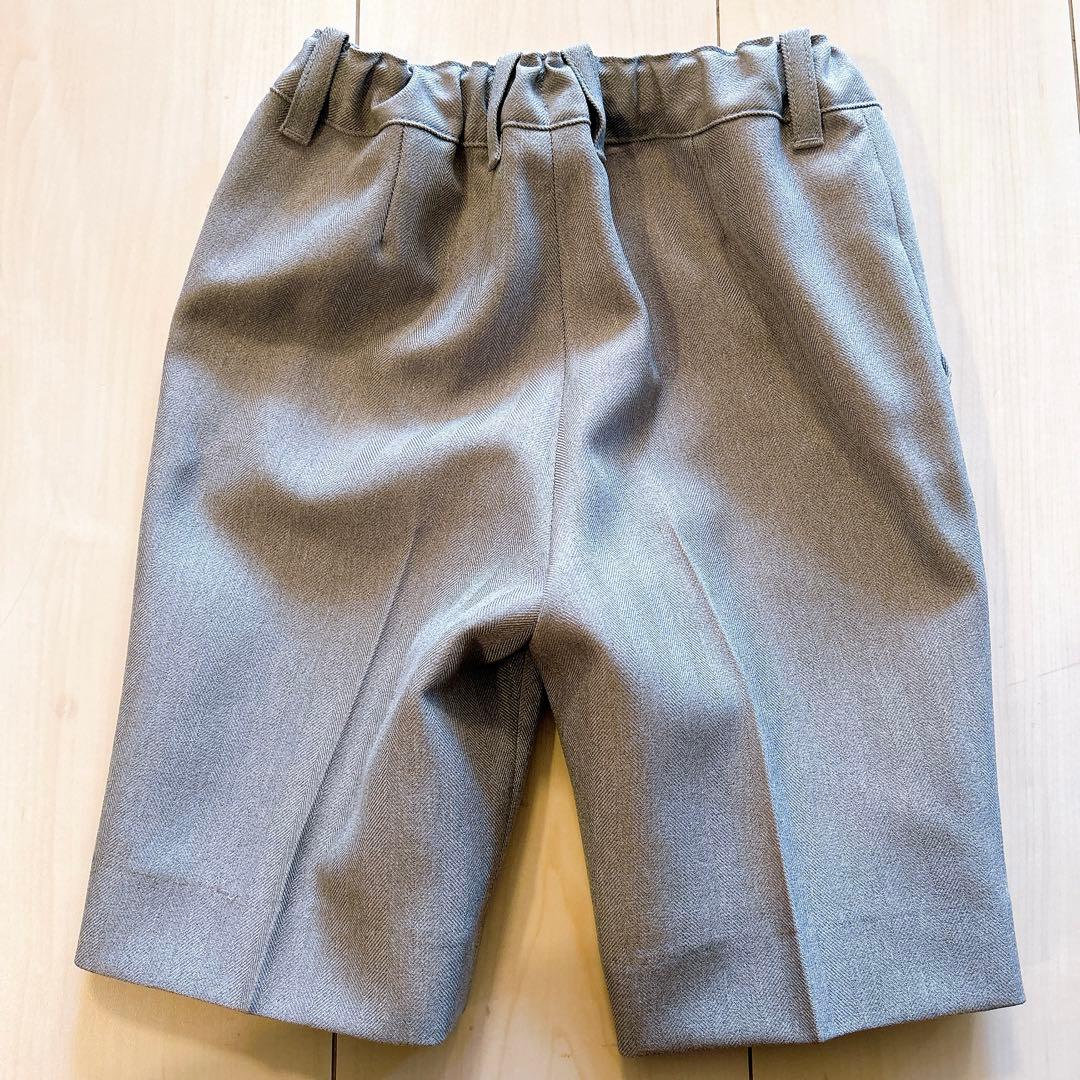 プティマイン　セレモニー　グレーセットアップ　男の子　110