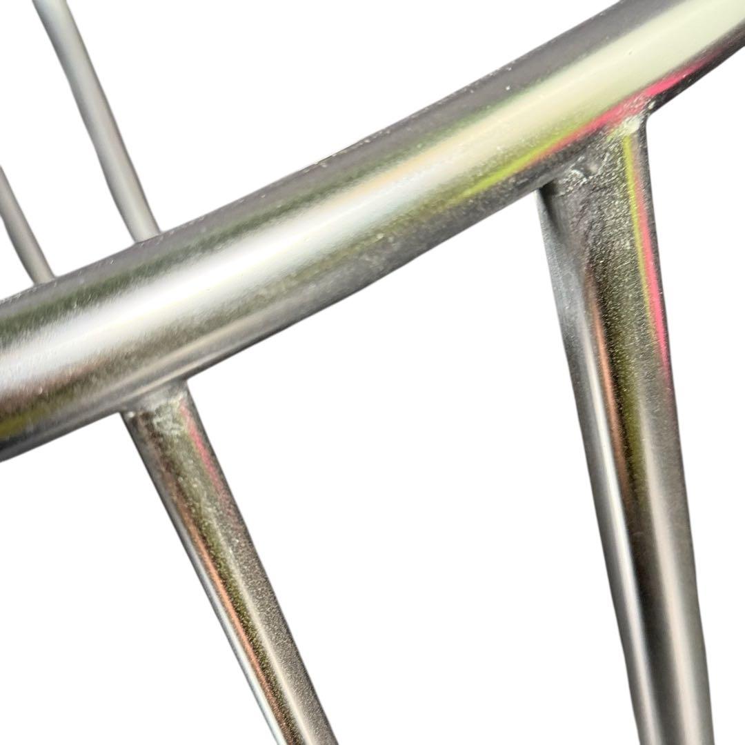 HR644 HUKLA 円形ガラスセンターテーブル　2個セット