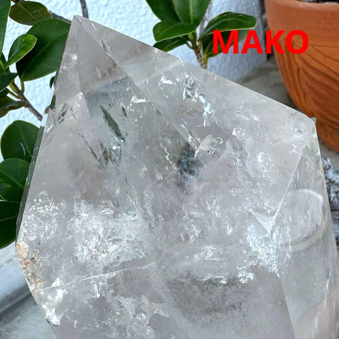 M1733☆水晶六角柱3.2Kg☆トマス産☆天然石　原石☆N50405-F