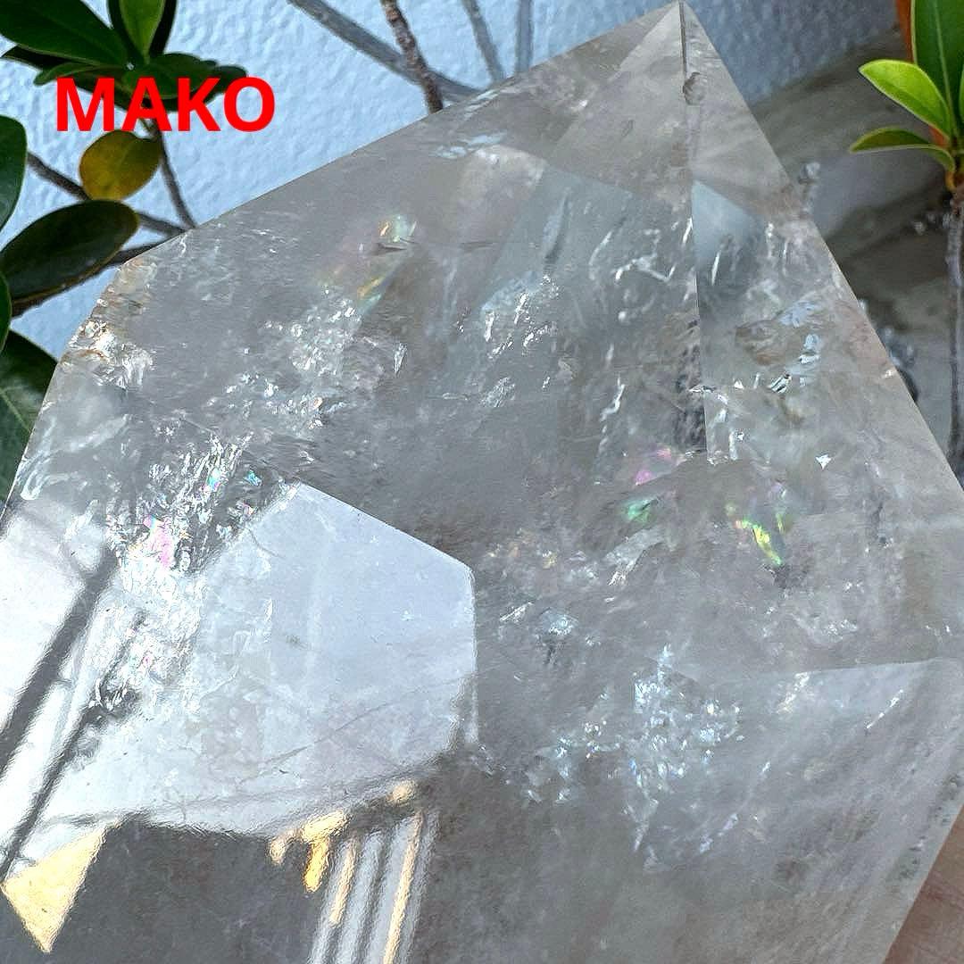 M1733☆水晶六角柱3.2Kg☆トマス産☆天然石　原石☆N50405-F