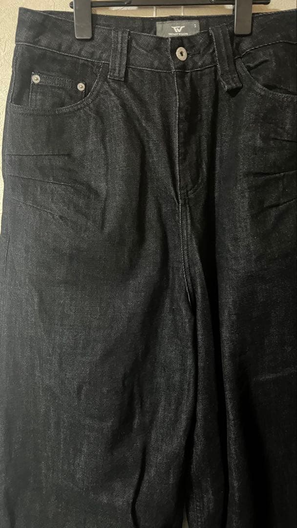 専用Trendt Vision Raw Baggy Denim Jeans