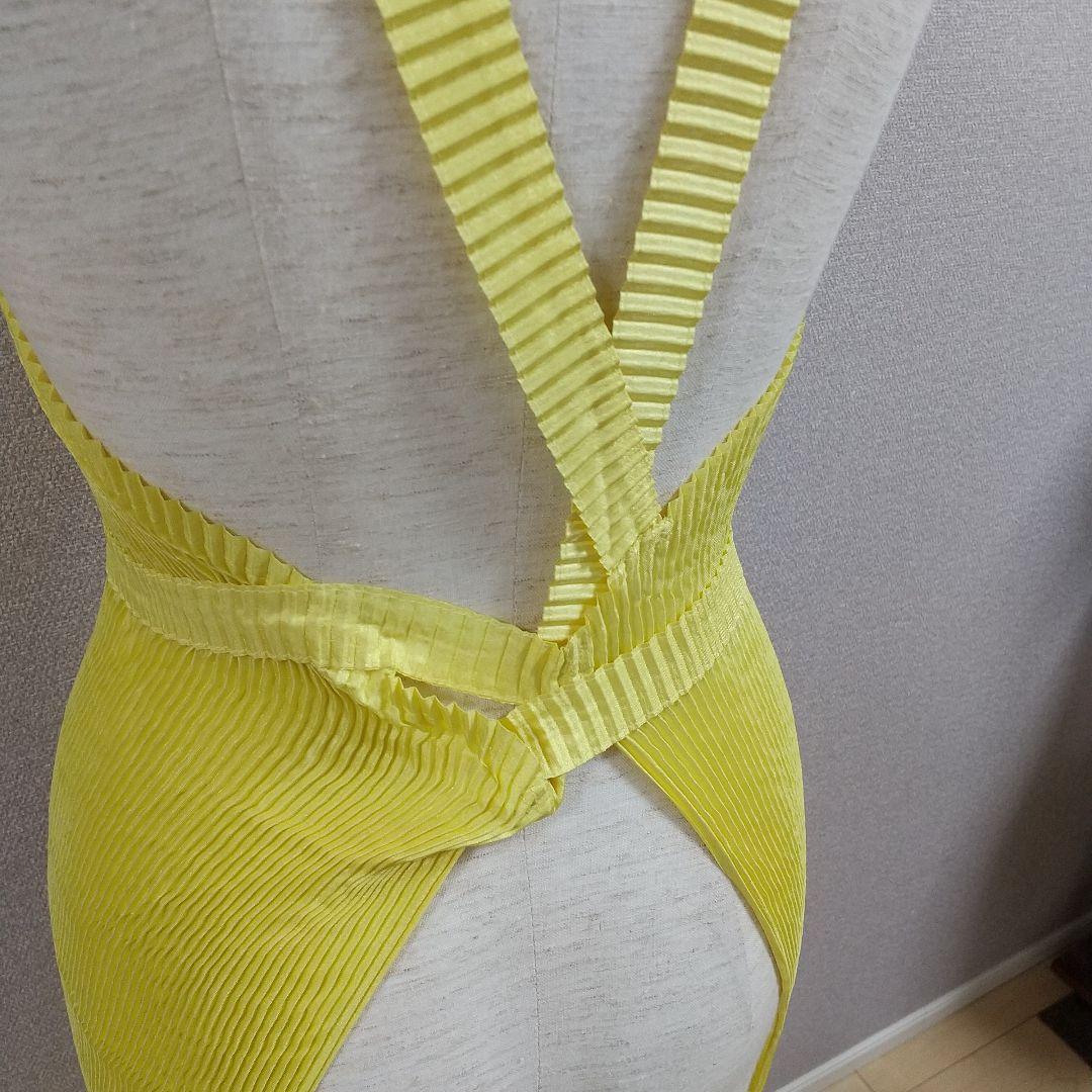 【プリーツプリーズ】2枚セット　イッセイミヤケ♡イエロー♡エプソン♡上品マダム♡