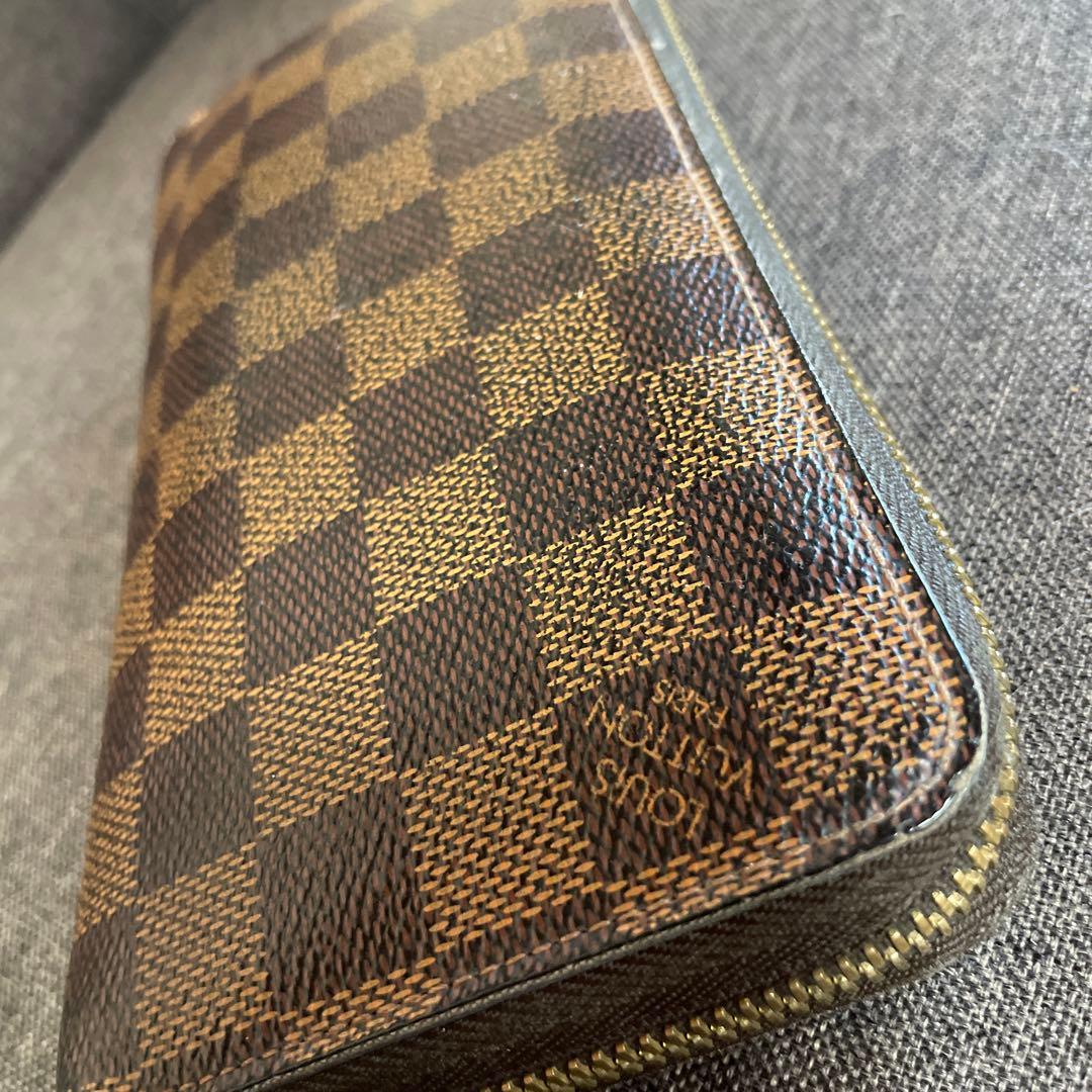 Louis Vuitton ダミエ 長財布　ジッピー