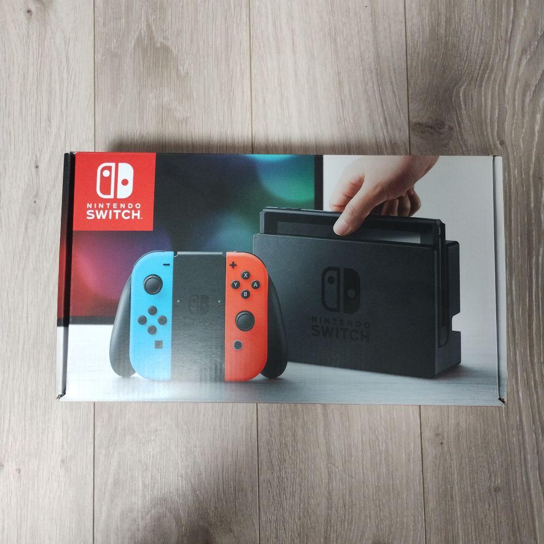 週末値下げ Nintendo Switch ネオンレッド/ネオンブルー 本体