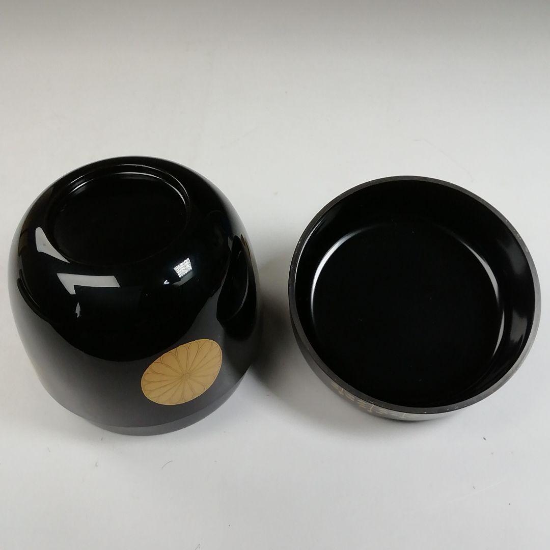 Ｔ９９１　棗　『高台寺蒔絵』『中棗』『佐々木麗峰 造』　共箱　茶道具