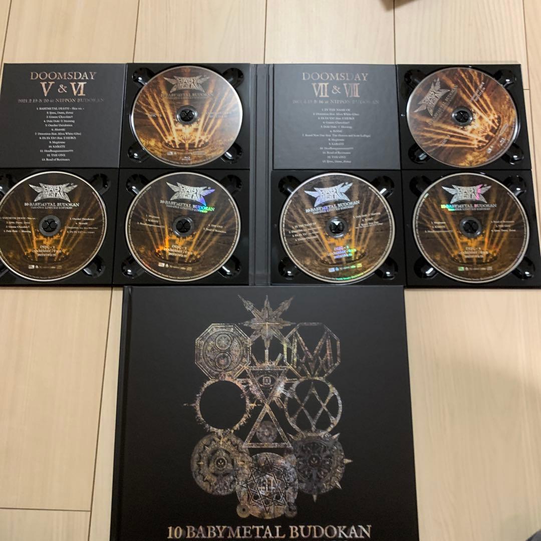 BABYL ライブアルバム cd.blu rayBOXセット７枚