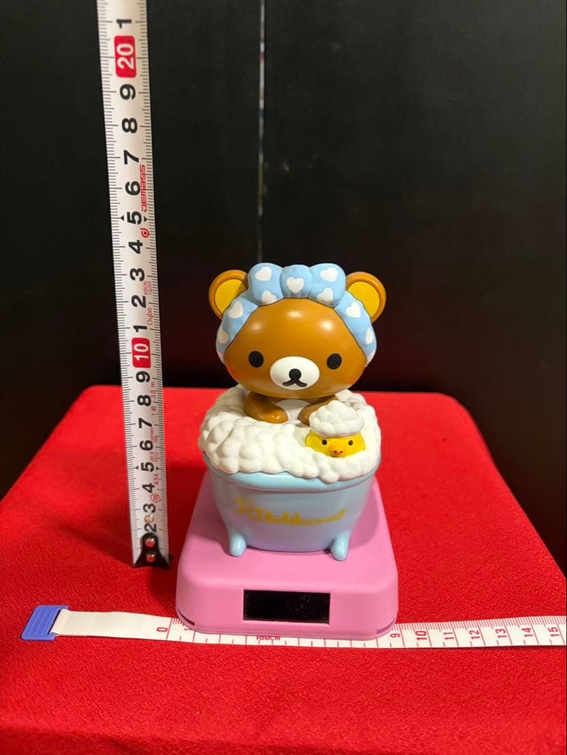 リラックマ　メラルー温泉ソーラーマスコット