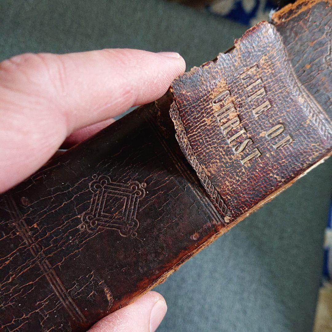 Life of Christ 1839 キリスト教 アンティーク　聖書