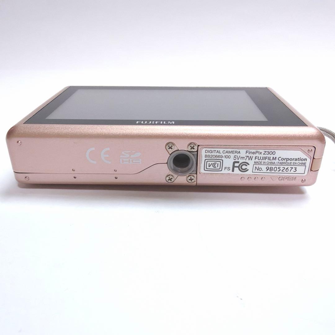 美品 FUJIFILM FinePix Z300 ピンク 充電器付 動作確認済