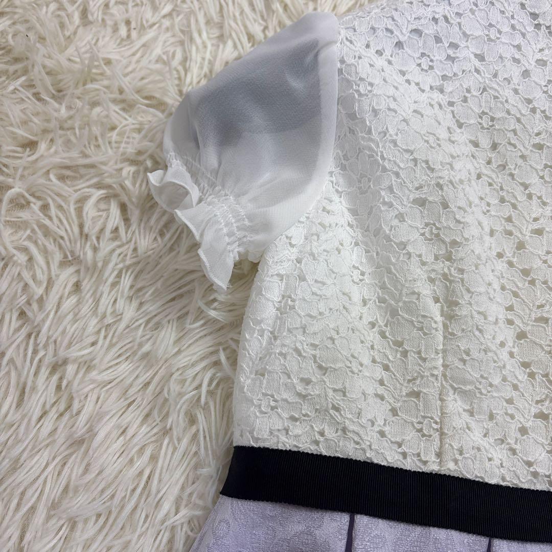 CHOPIN フラワージャガード　アンサンブルワンピース130 フレア