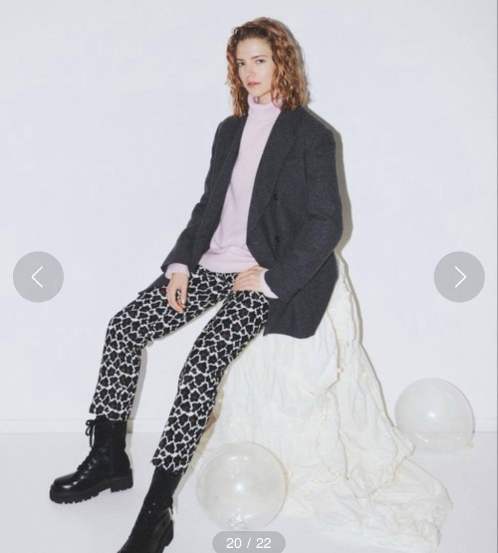 新品　Mila Owen ビッグショルダーダブルジャケット