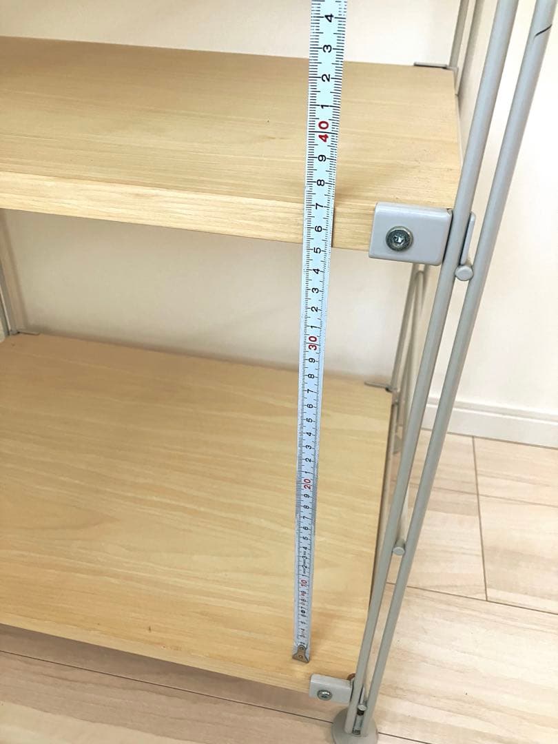 無印良品 スチールユニットシェルフ 帆布バスケットセット 高さ120