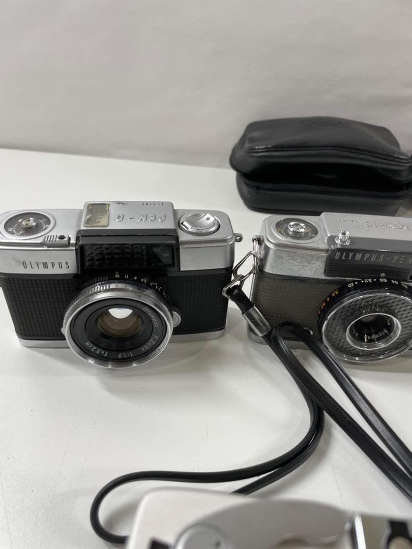 フィルムカメラ コニカC35OLYMPUSPEN-EE D 5台まとめ売 現状品