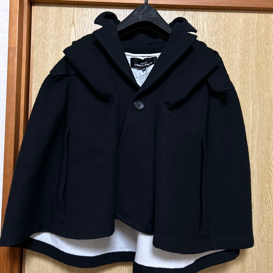トリココムデギャルソン　ケープコート
