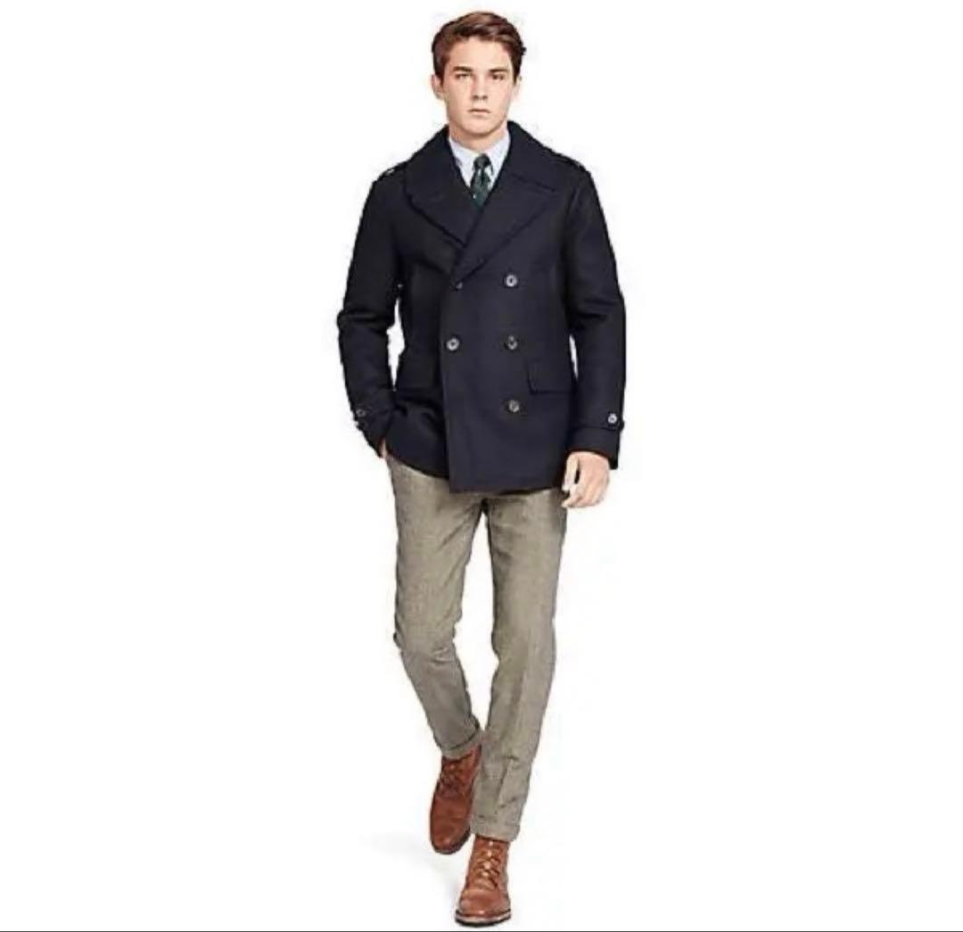 ポロラルフローレンRalph Laurenダウンピーコートネイビー