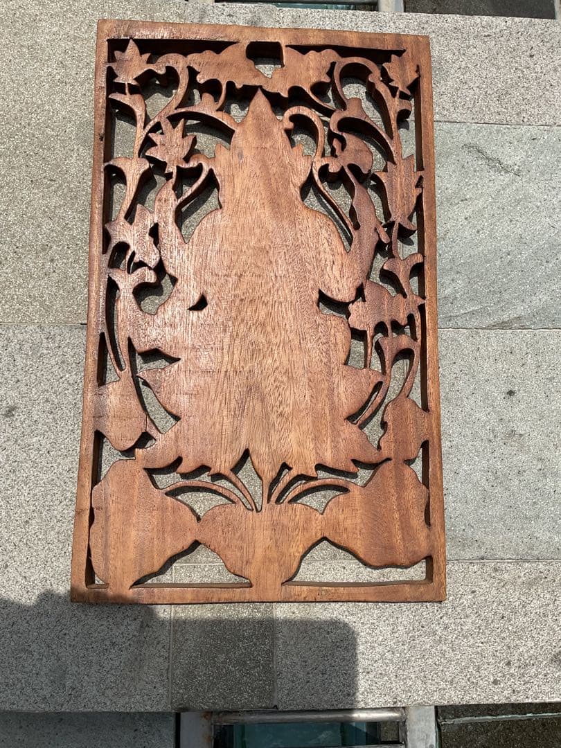 【新入荷］ガネーシャ像(夢をかなえる神様)木彫り