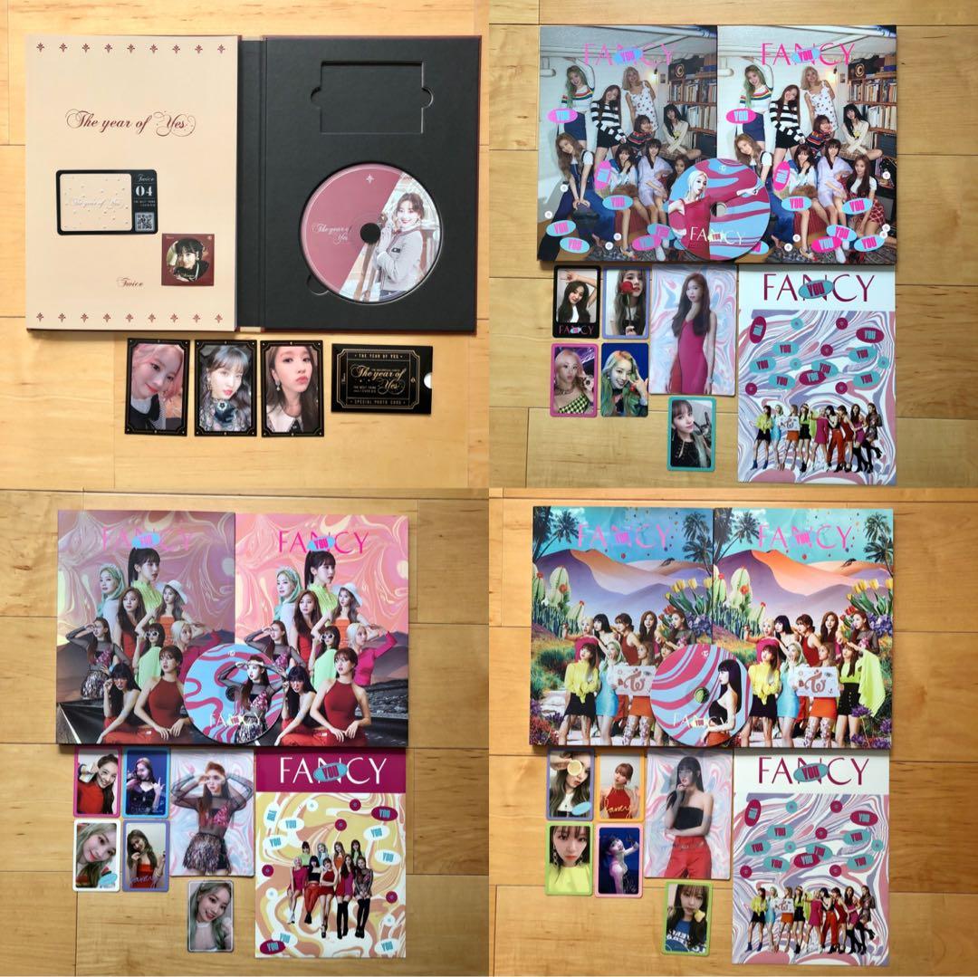 TWICE CD トレカ付 アルバム セット まとめ売り