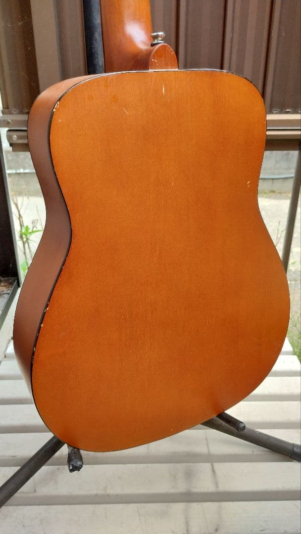 YAMAHA FG-junior 赤ラベル コンタクトピックアップ付エレアコ