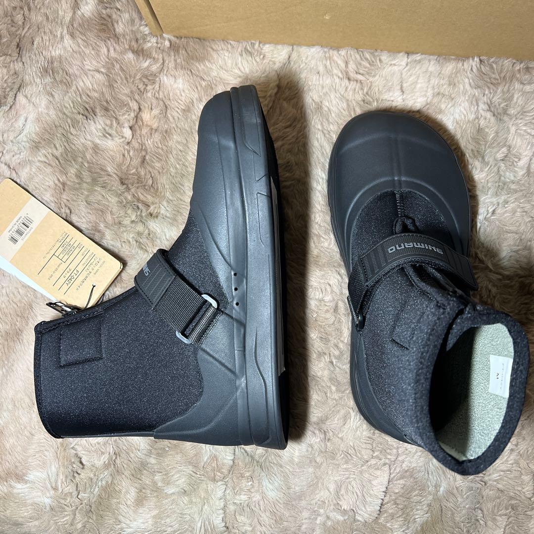 シマノ　ジオロック タビ中丸先ワイド (ソールレス)FT-042Y ブラック M