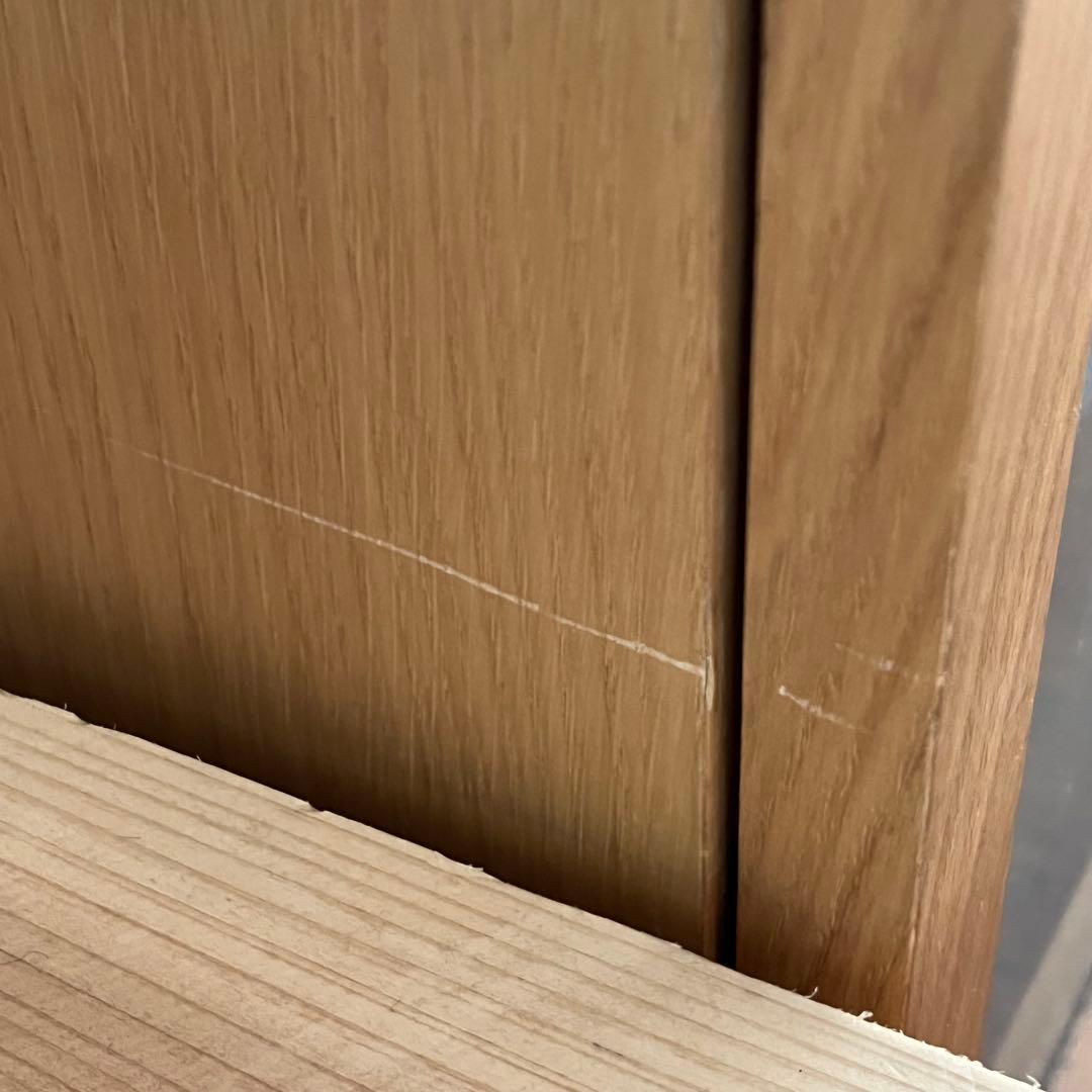 送料込み！ 無印良品 幅110 テレビ台 テレビボード 廃盤品 オーク材