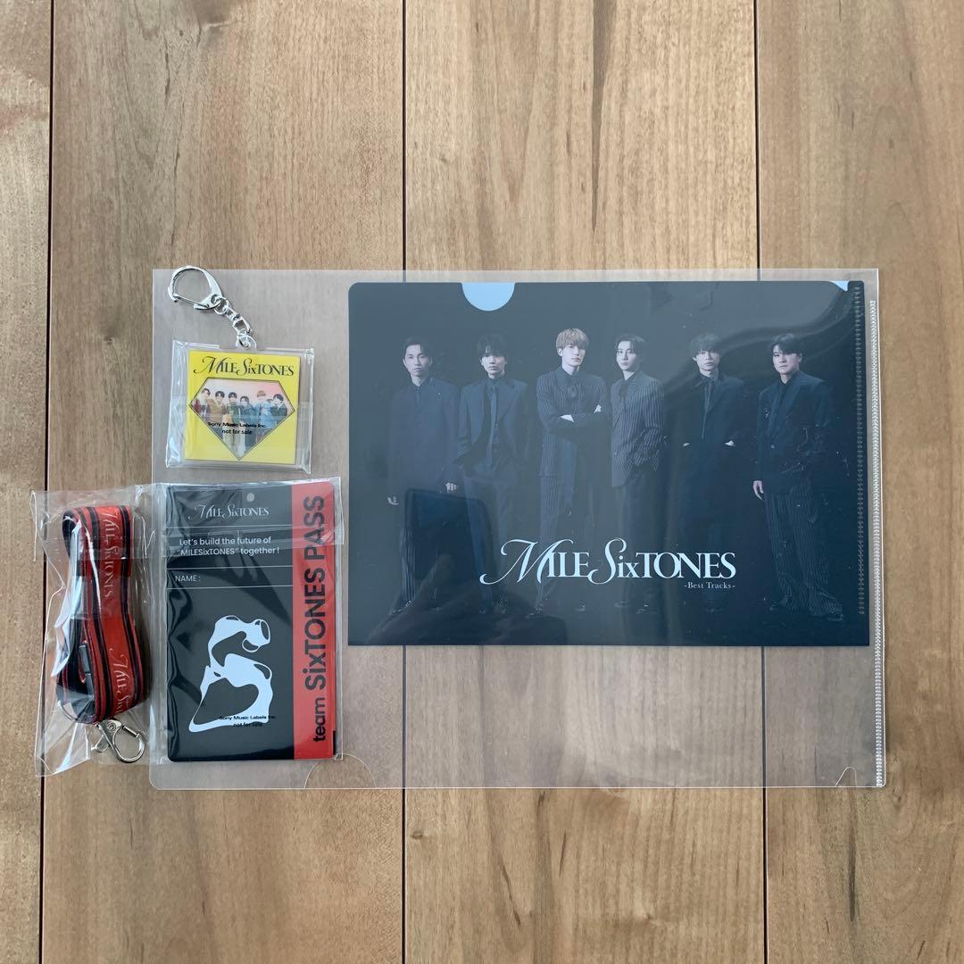 SixTONES MILE SixTONES 3形態　Blu-ray 特典付き