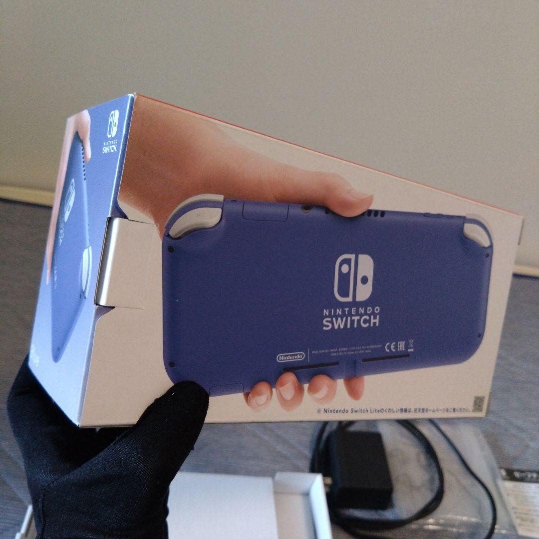Nintendo Switch Lite ブルー 本体 中古
