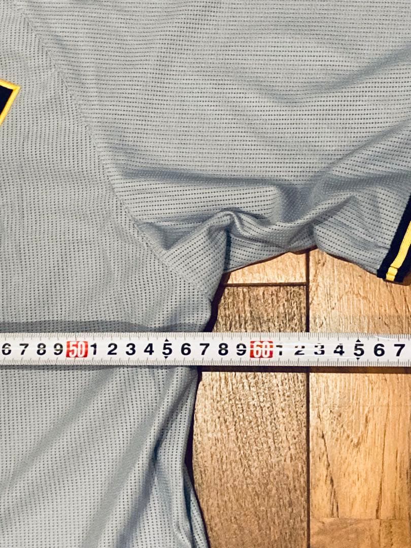 ミズノ 阪神タイガース 高橋遥人　 高橋　メンズLビジター　ユニフォーム 刺繍