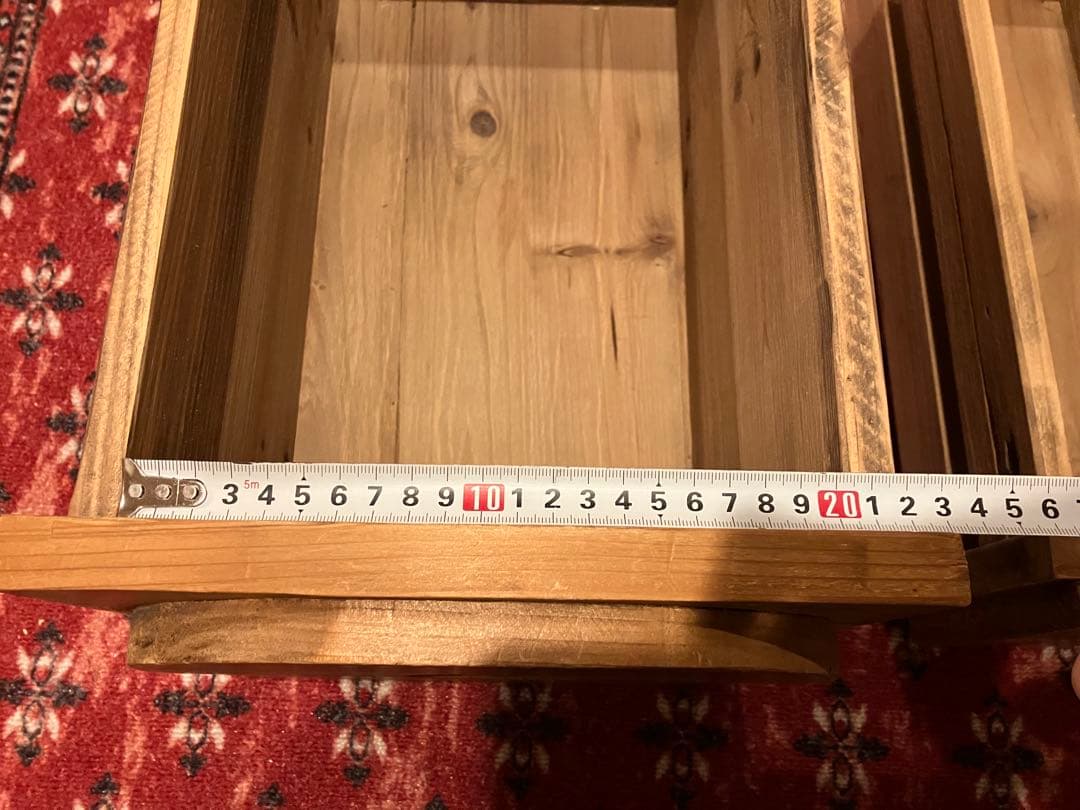 【専用】ABCチェスト アルファベットデザイン木製キャビネット