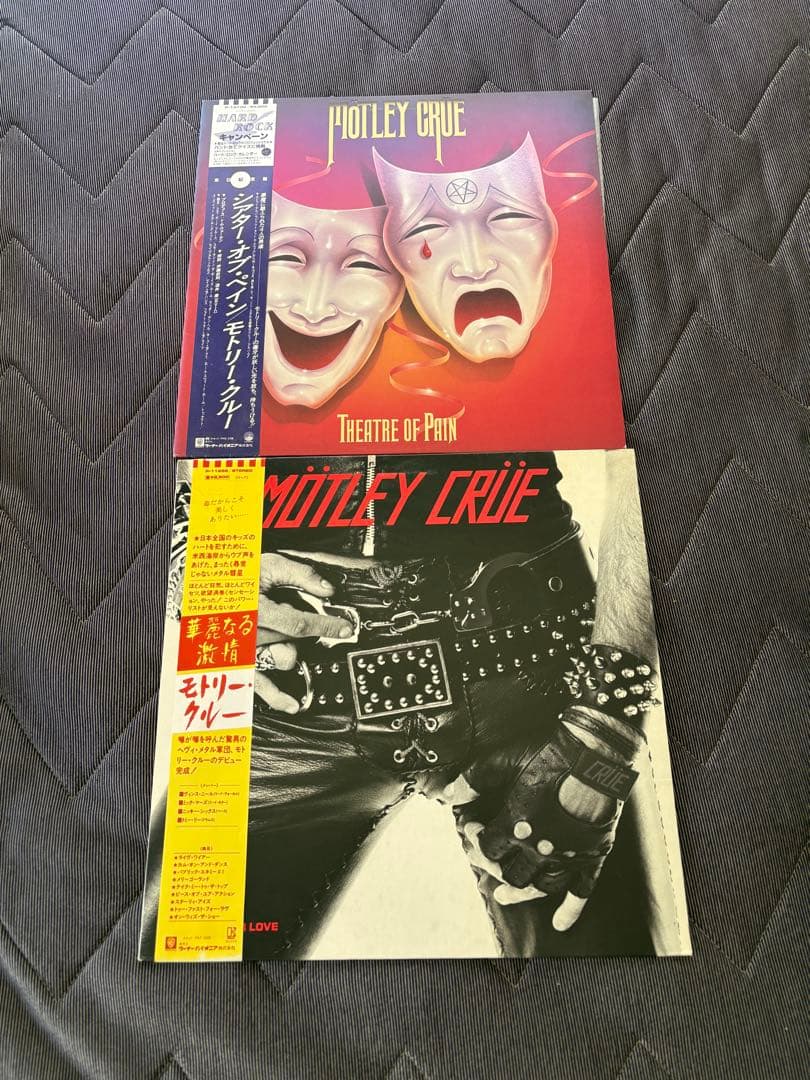 MÖTLEY CRÜE レコード二枚セット
