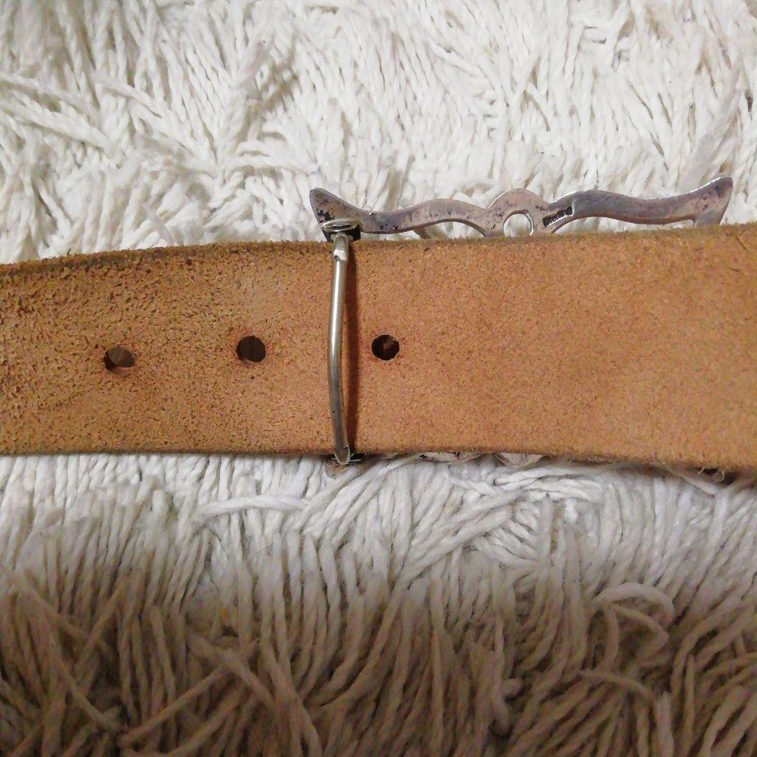 インディアンジュエリー　スーパレア　バックル　ナバホ　ズニ　ホピ