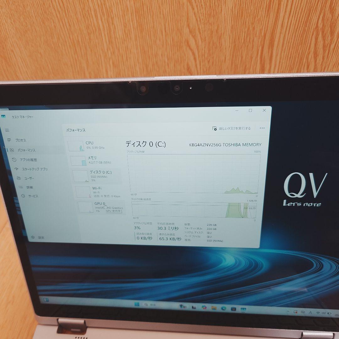 Panasonic Let's note CF-QV9 QV9 タッチパネル