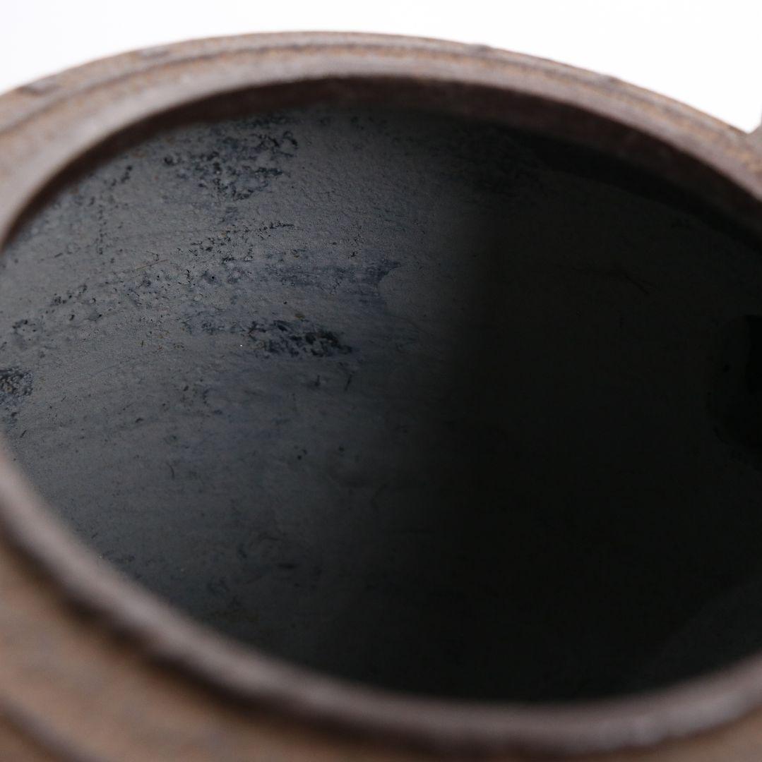 釜師 佐藤浄清造 万代屋 鉄瓶 茶道具 共箱共布　SC567　YSy