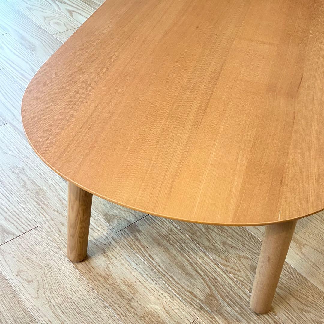 楕円こたつテーブル ベル120 東谷 フラットヒーター