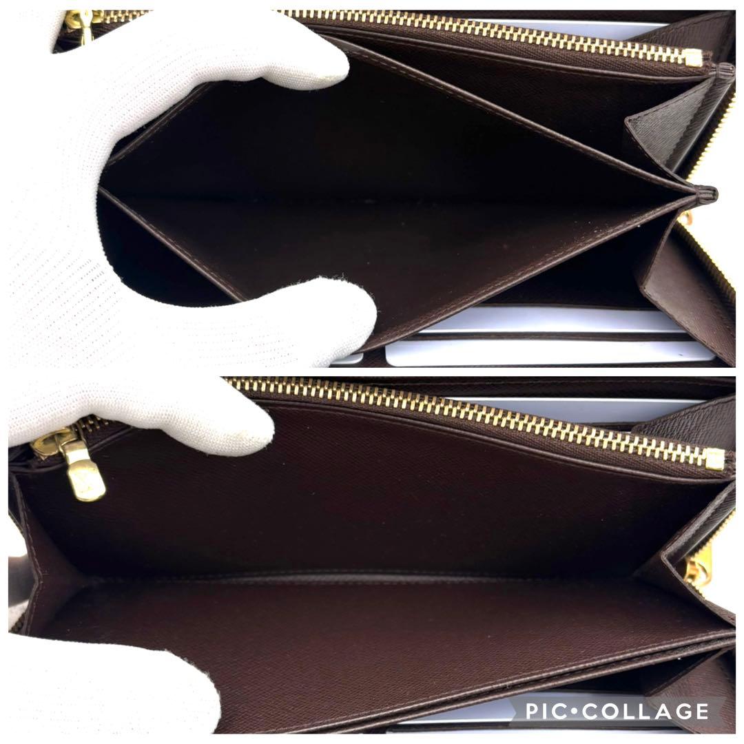 【新品同様】 ルイヴィトン ダミエ ジッピーウォレット 長財布