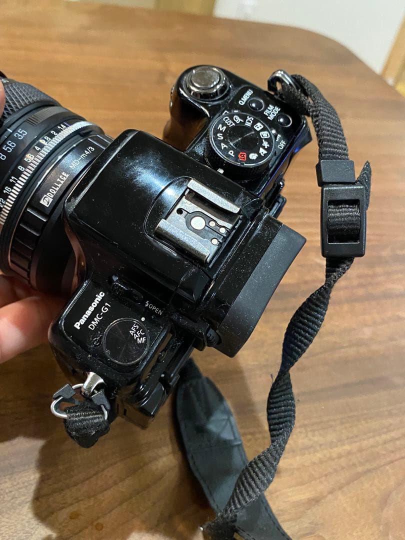 LUMIX G1 ミラーレス一眼タムロン28-70mmマクロオールドレンズ付