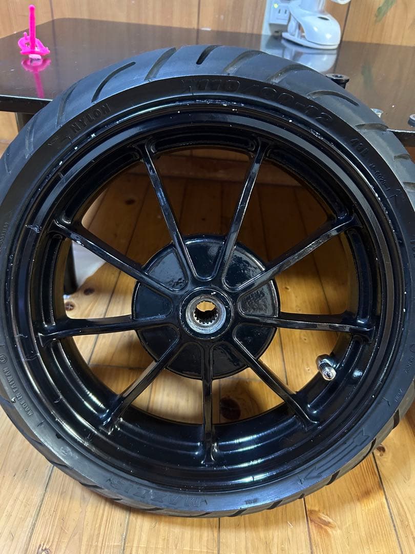 沖縄からＶ１２５Ｓ外し１２インチホイールキタコＲＰＭ廃番希少品