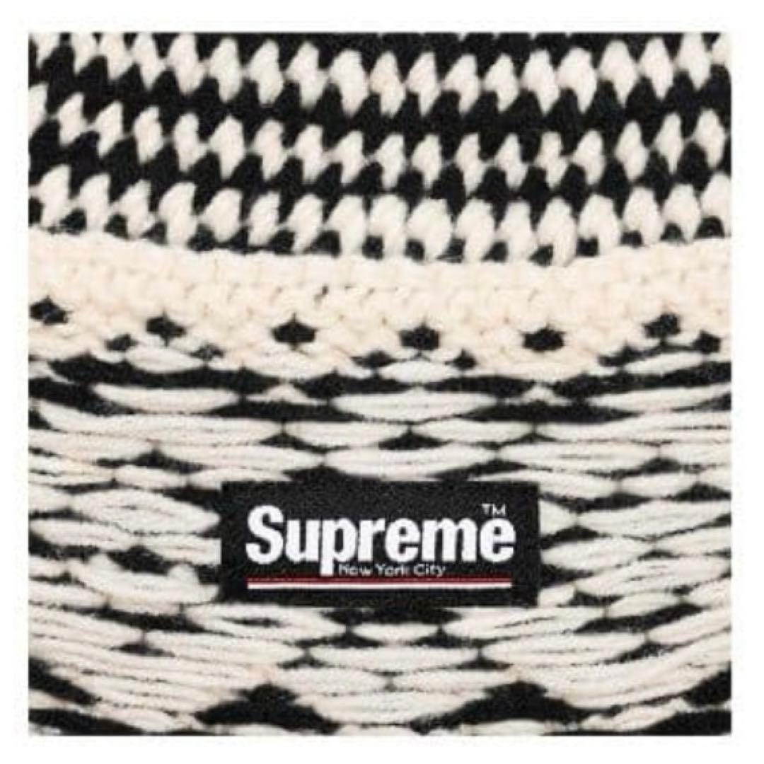 【新品】 Supreme 24FW Diamond Beanie 黒